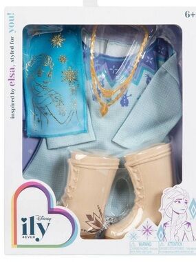 New Jaaks Disney ily 4EVER Elsa From Frozen 18-inch Doll Outfit